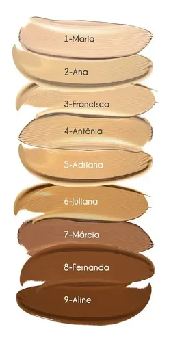 Cartela de tons Boca Rosa Beauty Base Mate — Payot